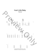 Hush Little Baby Guitar and Fretted sheet music cover